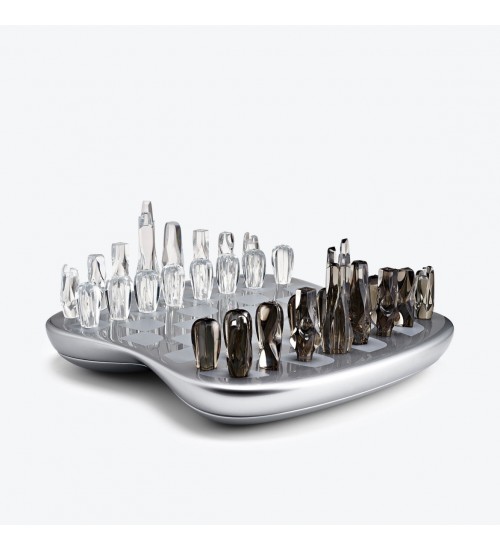 Zaha  Hadid Design Field Of Towers高楼西洋棋套装（限量100件）银色